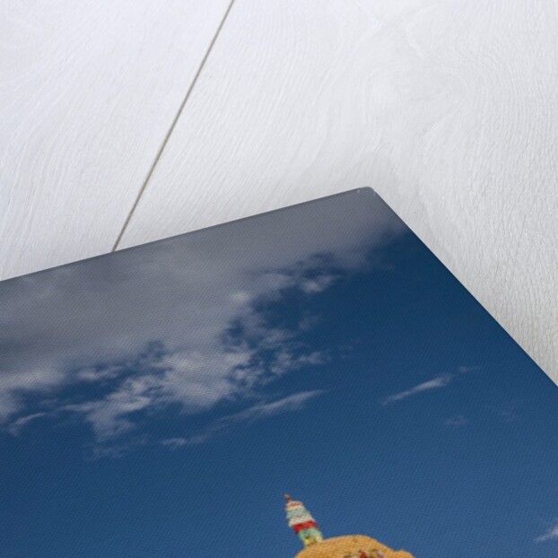Beautiful Stupa in downtown by Anonymous