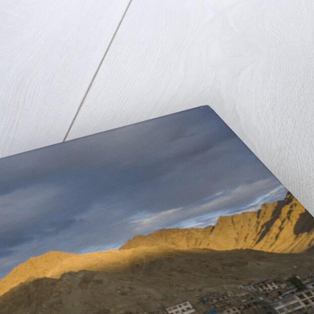 Mountain around the town by Anonymous