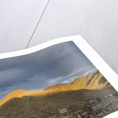 Mountain around the town by Anonymous