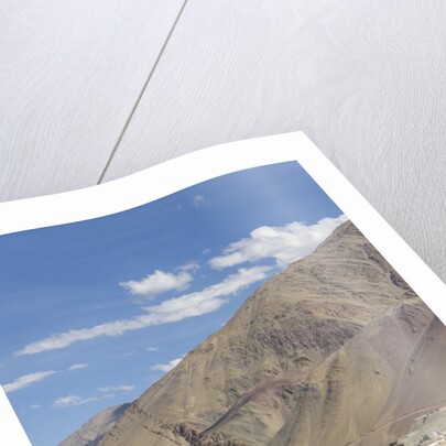 Alchi, the Dam along Indus River by Anonymous