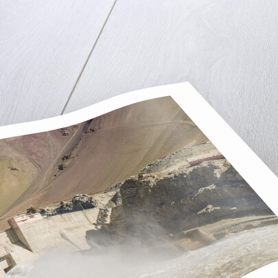 Alchi, the Dam along Indus River by Anonymous