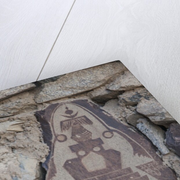 Prayer stones at Hundar Monastery by Anonymous