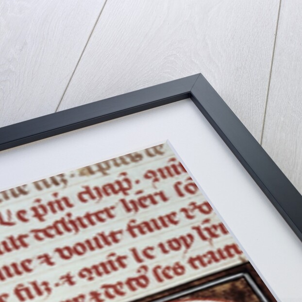 Constance of Arles surrendering to his son king Henry I of France by Anonymous