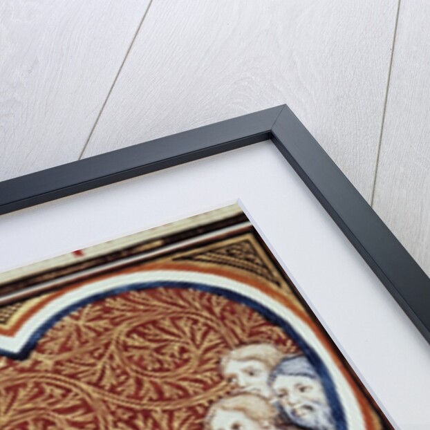 The coronation of King Louis VI the Fat by Jean Fouquet