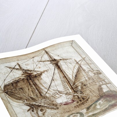 Caravel - 16th cent. Manuscript by Anonymous