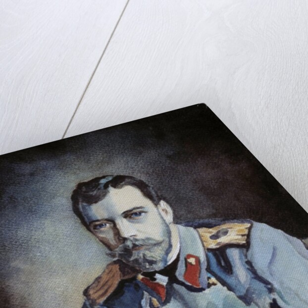 Portrait of Tsar Nicolas II of Russia by Anonymous