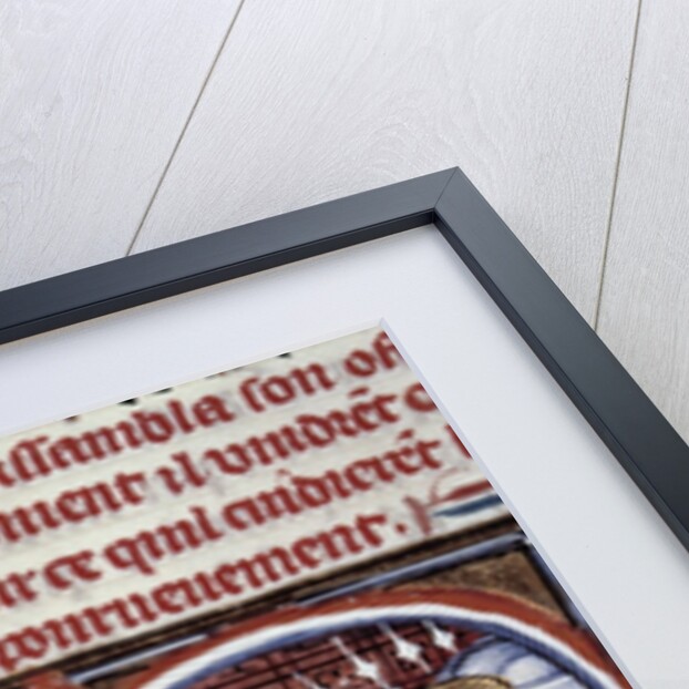 The battle of Bouvines, 1214 by Jean Fouquet