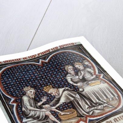The piety of king St Louis by Jean Fouquet