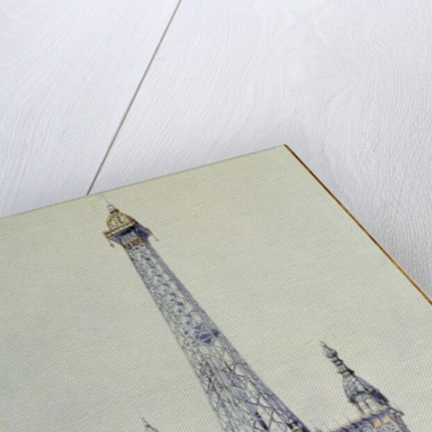 Project for the Eiffel Tower for the exposition of 1900 by Anonymous