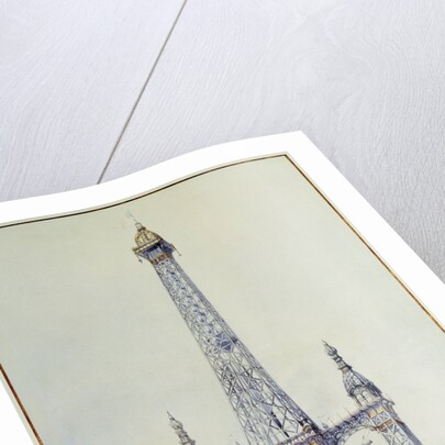Project for the Eiffel Tower for the exposition of 1900 by Anonymous