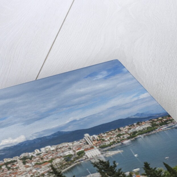 Split Harbor and Old Town by Anonymous