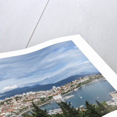 Split Harbor and Old Town by Anonymous