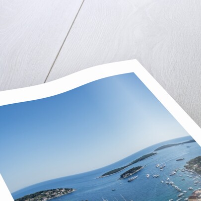 Hvar Town & Harbor by Anonymous
