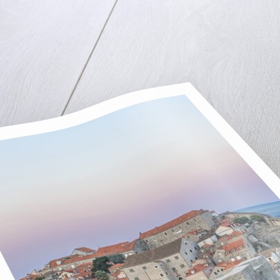 Old Town at Dawn by Anonymous