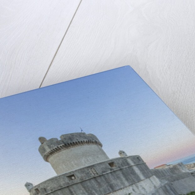 Minceta Tower and Old Town at Dawn by Anonymous
