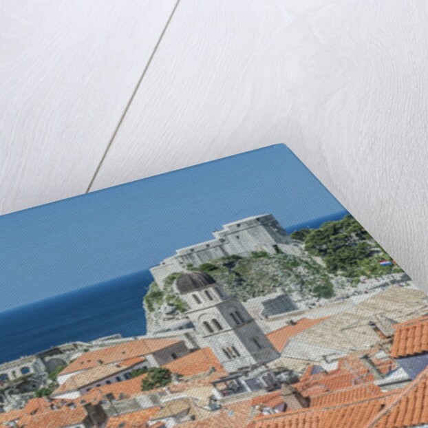 Dubrovnik Rooftops and Fort of St. Lawrence by Anonymous
