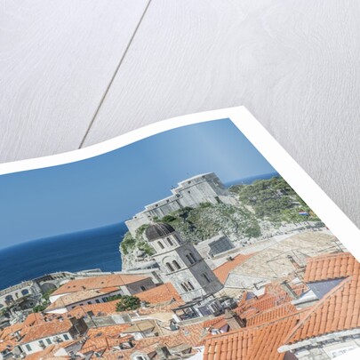 Dubrovnik Rooftops and Fort of St. Lawrence by Anonymous