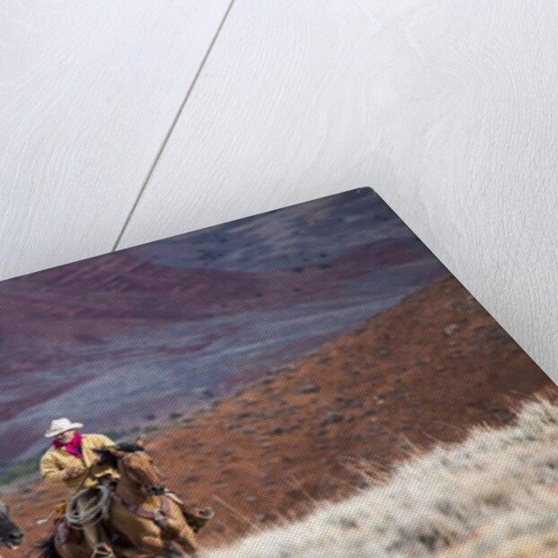 Cowboys at Full Gallop by Anonymous