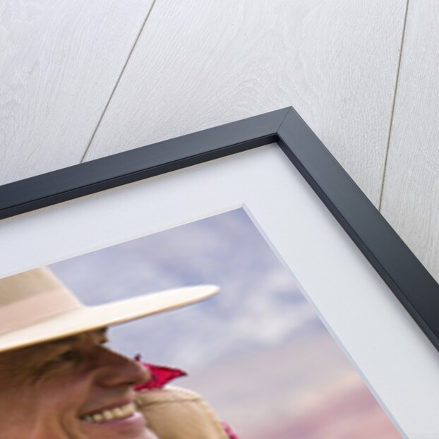 Cowboy on Horse back watching the country by Anonymous