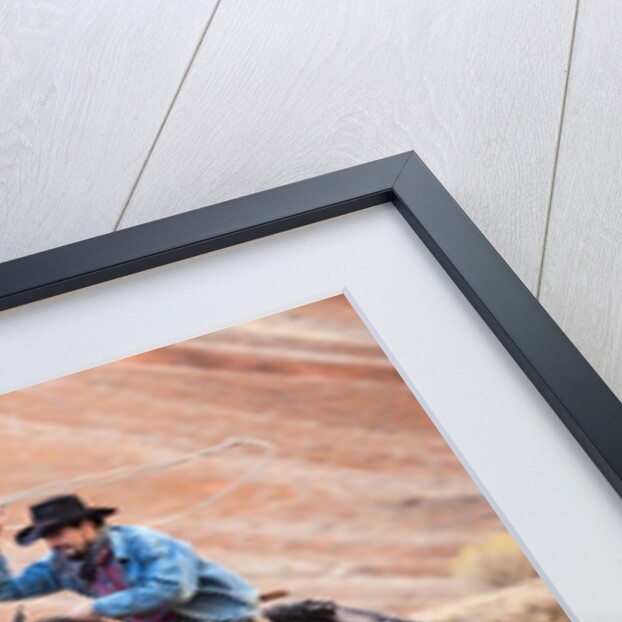 Cowboy at Full Gallop by Anonymous