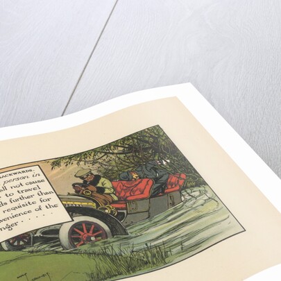 Motoritis, or other interpretations of the Motor Act. Travelling Backwards Article IV (1), 1906. by Anonymous