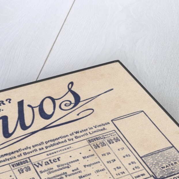 Vimbos Meat extract, 1890s. by Anonymous