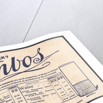 Vimbos Meat extract, 1890s. by Anonymous