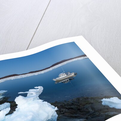 Full Moon and Iceberg, Repulse Bay, Nunavut Territory, Canada by Anonymous