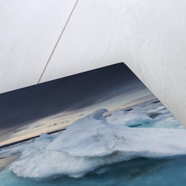 Melting Sea Ice, Hudson Bay, Nunavut Territory, Canada by Anonymous