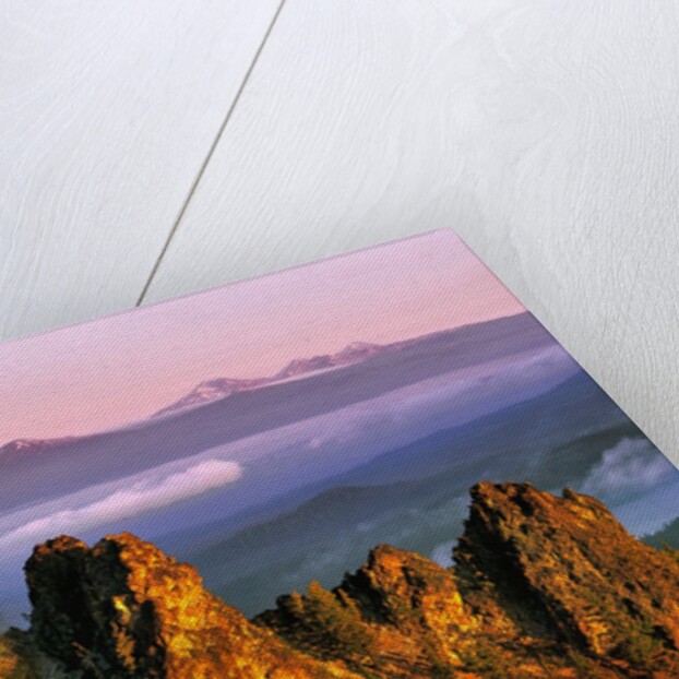 Morning light on Paulina Peak by Anonymous