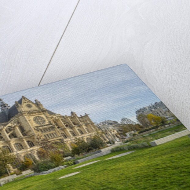 Les Halles, Saint Eustache church by Anonymous