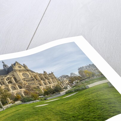 Les Halles, Saint Eustache church by Anonymous