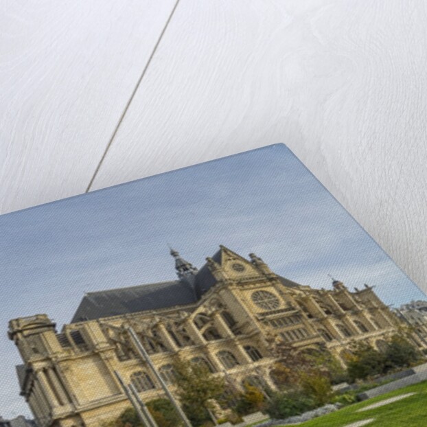 Les Halles, Saint Eustache church by Anonymous