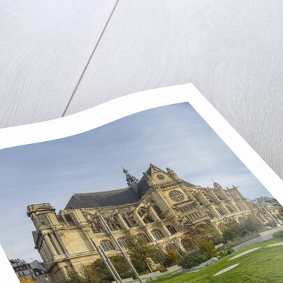 Les Halles, Saint Eustache church by Anonymous
