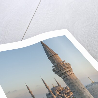 Firuz Aga mosque and Sultan Ahamet Camii (Blue Mosque) by Anonymous