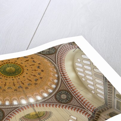 Inside Solyman Mosque by Anonymous