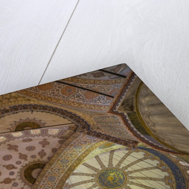 Inside Sultanahamet Cadii (Blue Mosque) by Anonymous