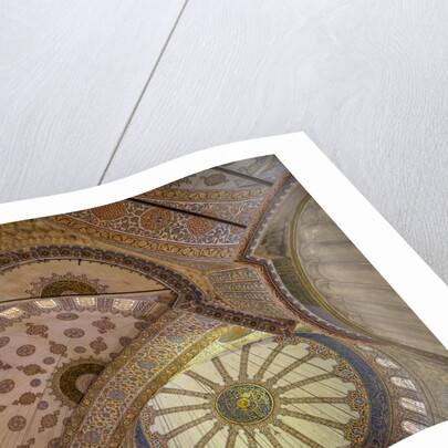 Inside Sultanahamet Cadii (Blue Mosque) by Anonymous