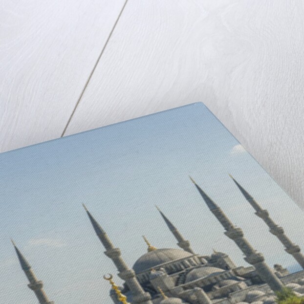 Firuz Aga mosque and Sultan Ahamet Camii (Blue Mosque) by Anonymous