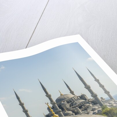 Firuz Aga mosque and Sultan Ahamet Camii (Blue Mosque) by Anonymous