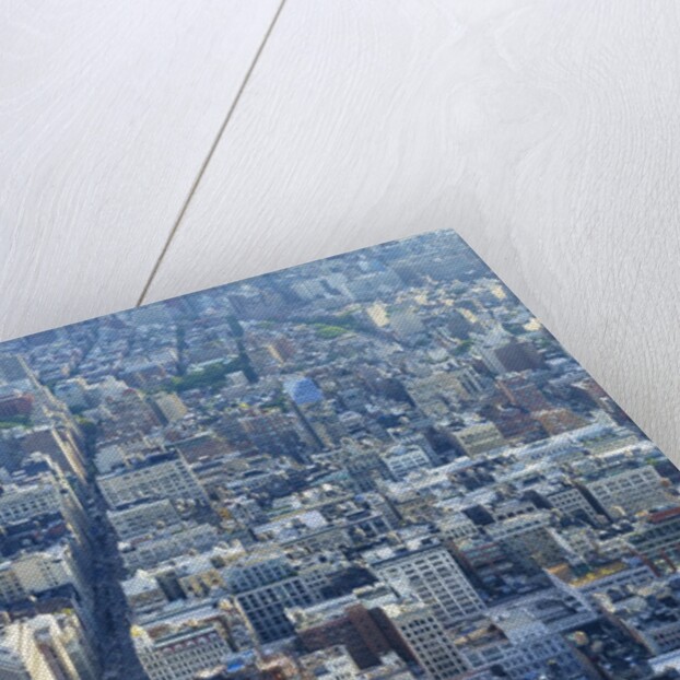 Manhattan skyline from above, New York City by Anonymous