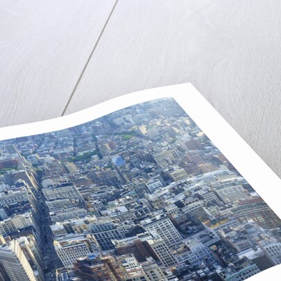Manhattan skyline from above, New York City by Anonymous