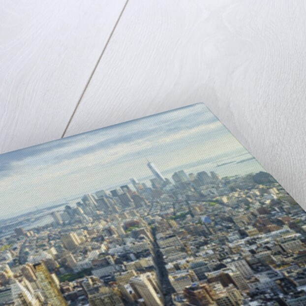 Manhattan skyline from above, New York City by Anonymous