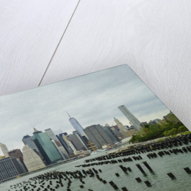 Lower Manhattan skyline, New York City by Anonymous