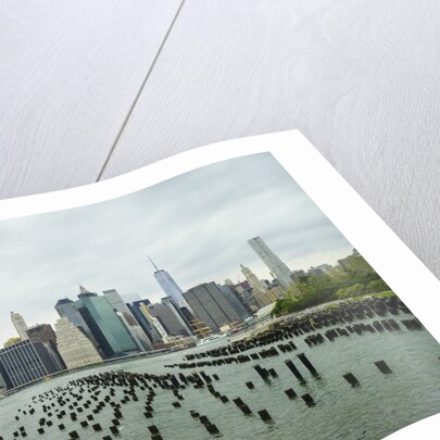 Lower Manhattan skyline, New York City by Anonymous