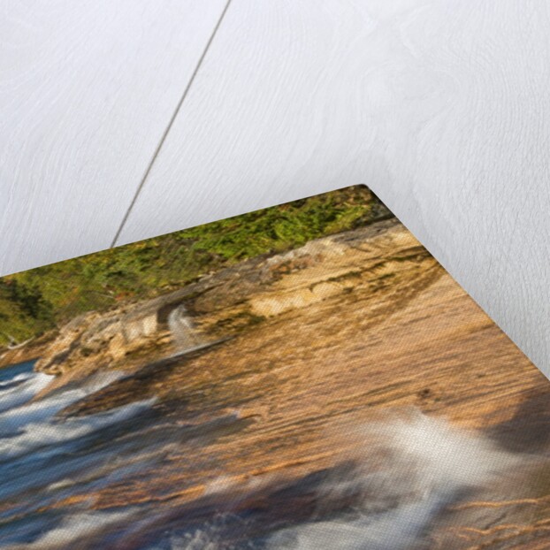 Small waterfall along the edge of Miner's beach at Lake Superior in Pictured Rocks National Seashore by Anonymous