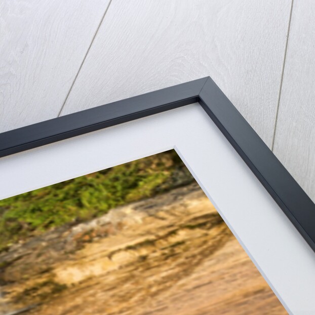 Small waterfall along the edge of Miner's beach at Lake Superior in Pictured Rocks National Seashore by Anonymous