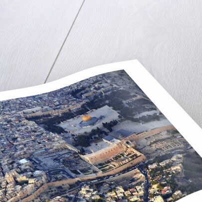 Air View of the old city. by Anonymous