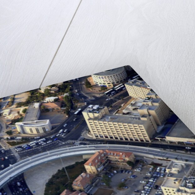 Air View of the Calatrava bridge. by Anonymous