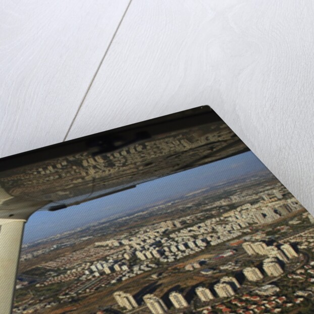 Landscape from above between Tel Aviv and Jerusalem. by Anonymous